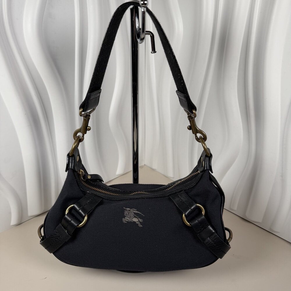 Burberry Blue Label Cotton Shoulder Bag